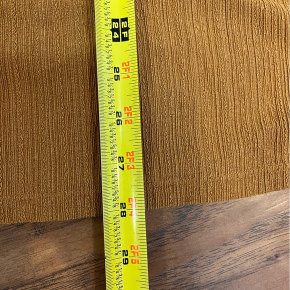 Ava & Viv guaze blouse top womens 2x burnt orange brown peasant boho bishop soft - Picture 9 of 11